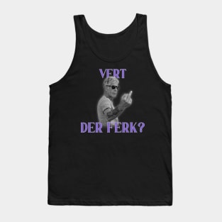 vert der ferk - Anthony Bourdain Tank Top